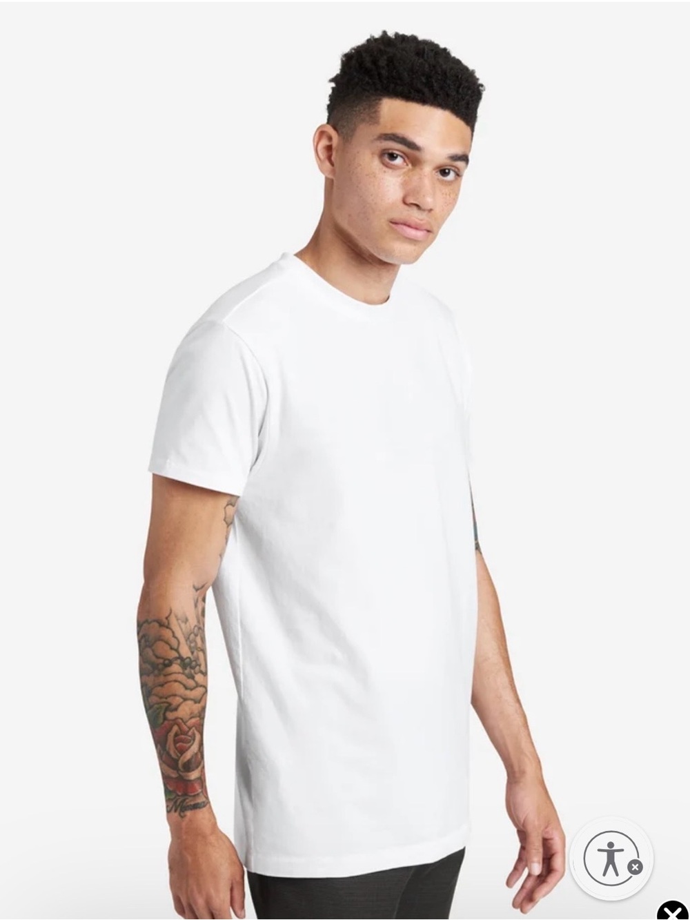 Kenneth Cole White Super Soft Crewneck Short Sleeve Tee Mens S 4 Pack Box. NEW